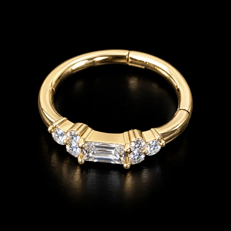 Clicker doré, marquises