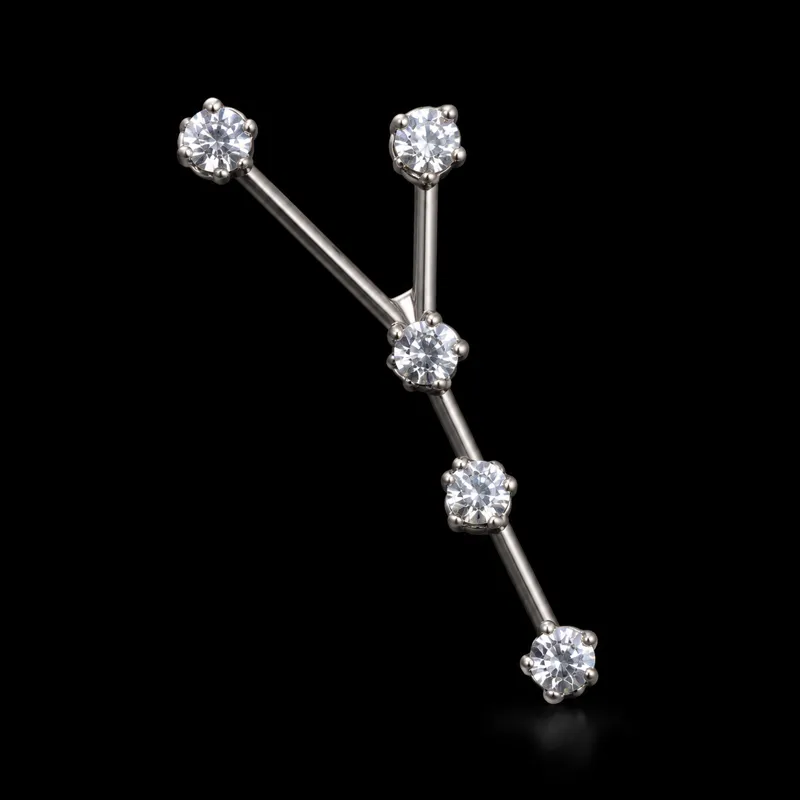 Labret constellation, branche droite