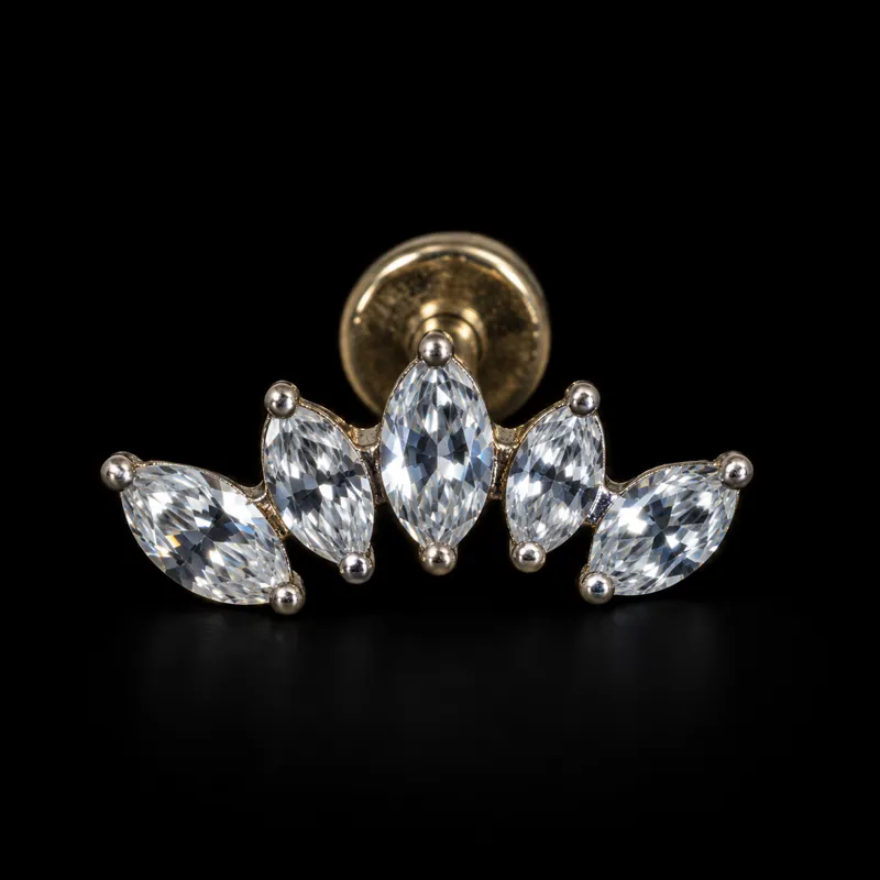 Labret éventail de marquises